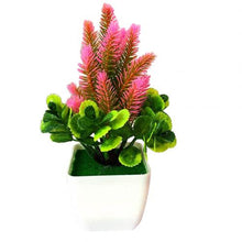 Carica l&#39;immagine nel visualizzatore di Gallery, Small Tree Pot Plants Fake Flowers Potted
