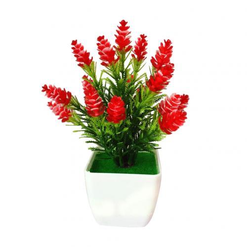 Small Tree Pot Plants Fake Flowers Potted