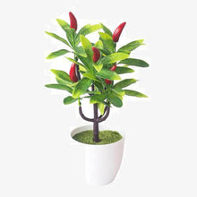 Carica l&#39;immagine nel visualizzatore di Gallery, Small Tree Pot Plants Fake Flowers Potted
