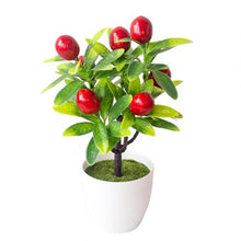 Carica l&#39;immagine nel visualizzatore di Gallery, Small Tree Pot Plants Fake Flowers Potted
