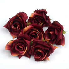 Carica l&#39;immagine nel visualizzatore di Gallery, artificial flower 4cm silk rose flower head
