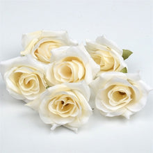 Carica l&#39;immagine nel visualizzatore di Gallery, artificial flower 4cm silk rose flower head

