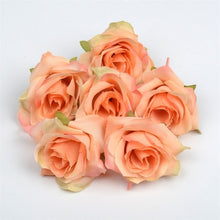 Carica l&#39;immagine nel visualizzatore di Gallery, artificial flower 4cm silk rose flower head
