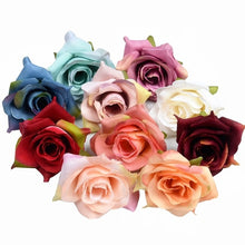 Carica l&#39;immagine nel visualizzatore di Gallery, artificial flower 4cm silk rose flower head
