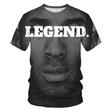 Charger l&#39;image dans la galerie, basketball star print short-sleeved t-shirt men&#39;s casual t-shirt
