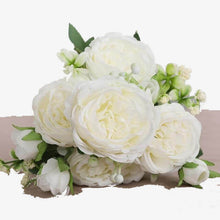 Carica l&#39;immagine nel visualizzatore di Gallery, Flowers Small White Bouquet Vases for Home

