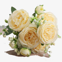 Carica l&#39;immagine nel visualizzatore di Gallery, Flowers Small White Bouquet Vases for Home
