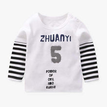 Load image into Gallery viewer, T Shirts Children Tees Boy Girl Long Sleeve T Shirts Kids Tops Brand
