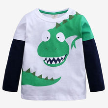 Charger l&#39;image dans la galerie, Long Sleeve T Shirt For 2-8Years Old Cotton Children Kids
