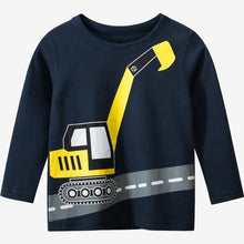 Charger l&#39;image dans la galerie, Long Sleeve T Shirt For 2-8Years Old Cotton Children Kids
