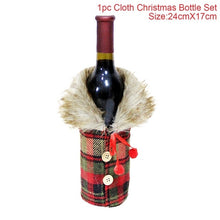 Carica l&#39;immagine nel visualizzatore di Gallery, Christmas Wine Bottle Cover
