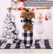 Carica l&#39;immagine nel visualizzatore di Gallery, Christmas Wine Bottle Cover
