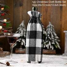 Carica l&#39;immagine nel visualizzatore di Gallery, Christmas Wine Bottle Cover
