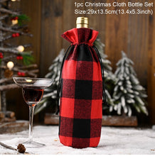 Carica l&#39;immagine nel visualizzatore di Gallery, Christmas Wine Bottle Cover
