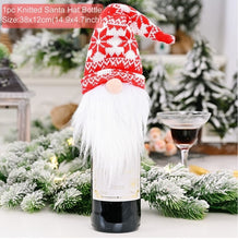 Carica l&#39;immagine nel visualizzatore di Gallery, Christmas Wine Bottle Cover
