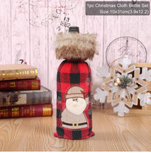 Carica l&#39;immagine nel visualizzatore di Gallery, Christmas Wine Bottle Cover
