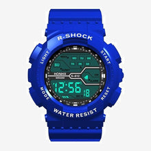 Carica l&#39;immagine nel visualizzatore di Gallery, LCD Digital Stopwatch Date Rubber Sport Wrist
