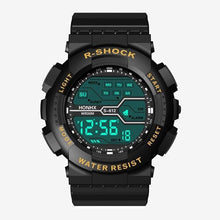 Carica l&#39;immagine nel visualizzatore di Gallery, LCD Digital Stopwatch Date Rubber Sport Wrist
