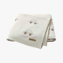 Carica l&#39;immagine nel visualizzatore di Gallery, Baby Blankets Knitted Swaddle Stroller Bedding Wrap Cartoon

