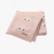 Carica l&#39;immagine nel visualizzatore di Gallery, Baby Blankets Knitted Swaddle Stroller Bedding Wrap Cartoon
