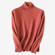 Laden Sie das Bild in den Galerie-Viewer.100% Merino Wool Women Turtleneck Sweater 2020
