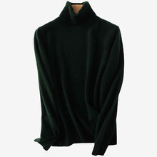 Laden Sie das Bild in den Galerie-Viewer.100% Merino Wool Women Turtleneck Sweater 2020
