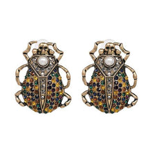 Carica l&#39;immagine nel visualizzatore di Gallery, crystal earrings party jewelry accessories cute pearl statement
