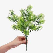 Charger l&#39;image dans la galerie, Grass Plastic Ferns Green Leaves Fake Flower
