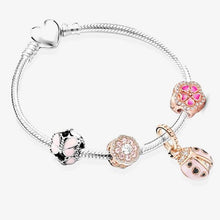 Charger l&#39;image dans la galerie, Heart-shaped Pendant Charm Bracelet
