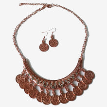 Carica l&#39;immagine nel visualizzatore di Gallery, Pendant Tribal Charms Indian Statement Tassel  Necklace
