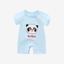 Charger l&#39;image dans la galerie, Infant jumpsuit summer romper animal print girl boy cotton suit
