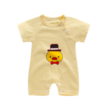 Charger l&#39;image dans la galerie, Infant jumpsuit summer romper animal print girl boy cotton suit
