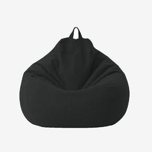 Load image into Gallery viewer, Linen Cloth Lounger Seat Bean Bag Pouf
