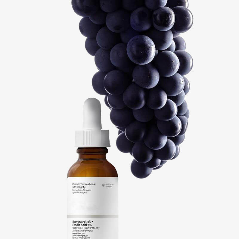 Face Makeup Resveratrol 3% Ferulic Acid 3% Essence Liquid Anti-oxidation Formula