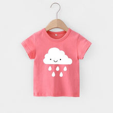 Charger l&#39;image dans la galerie, Baby girls t-shirt Summer Clothes Casual Cartoon cotton tops
