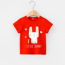 Charger l&#39;image dans la galerie, Baby girls t-shirt Summer Clothes Casual Cartoon cotton tops
