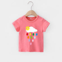 Charger l&#39;image dans la galerie, Baby girls t-shirt Summer Clothes Casual Cartoon cotton tops

