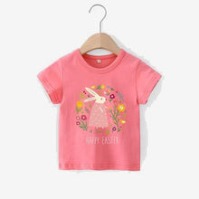 Charger l&#39;image dans la galerie, Baby girls t-shirt Summer Clothes Casual Cartoon cotton tops
