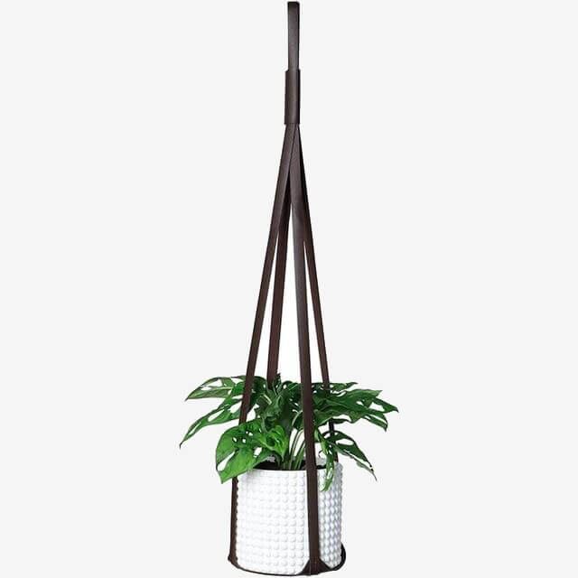 PU Leather Plant Hanger Hanging Planter