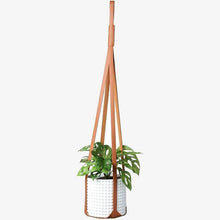 Carica l&#39;immagine nel visualizzatore di Gallery, PU Leather Plant Hanger Hanging Planter
