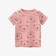 Load image into Gallery viewer, Cartoon Short Sleeve T-Shirts for Girls Clothes Shirt
