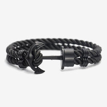 Load image into Gallery viewer, Anchor Bracelet Made of Nylon and Brass
