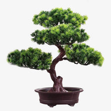 Load image into Gallery viewer, Potted Plant Ornament Gift Artificial Accessories Pine
