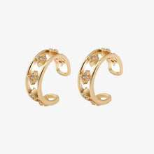 Load image into Gallery viewer, Pearl Ear Cuff Stackable C Shaped Clip Earrings
