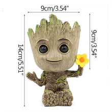 Load image into Gallery viewer, Toy Pen Pot Flower Pot Planter Figurines
