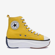 Charger l&#39;image dans la galerie, Canvas Women Fashion Trainers Women High Top Sneaker
