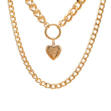 Carica l&#39;immagine nel visualizzatore di Gallery, Women Steampunk Multi Layered Star Lock Pendant
