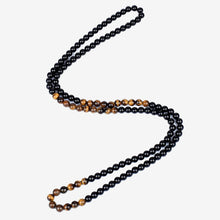 Charger l&#39;image dans la galerie, Eye Stone Bead Necklace Fashion Natural Stone Obsidian
