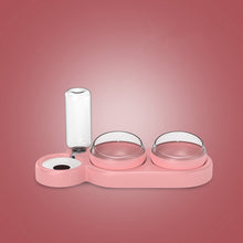 Charger l&#39;image dans la galerie, Dog Cat Food Bowl With Water Fountain
