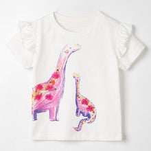 Charger l&#39;image dans la galerie, Cotton Baby Girl Clothes Children Clothing Casual t-shirt
